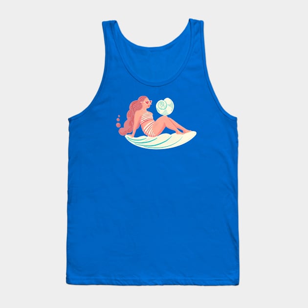 She sells Seashells Tank Top by Rebelform